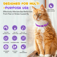 Oimmal Calming Collar for Cats - 2 Packs