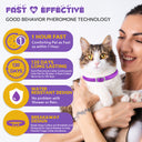Oimmal Calming Collar for Cats - 2 Packs