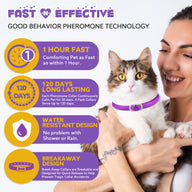 Oimmal Calming Collar for Cats - 2 Packs