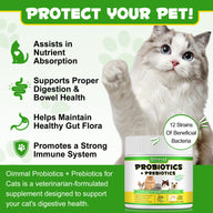 Oimmal Cat Probiotics Powder 120g - 1Pack