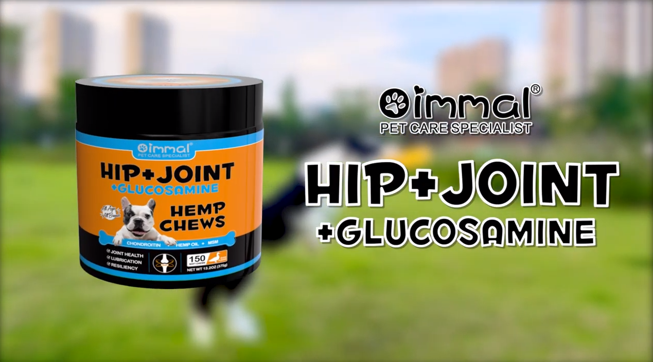 Oimmal Hip and Joint Supplement Chews🦙*🦮‍🦺 -- Keep Your Dog's Joints Healthy!
