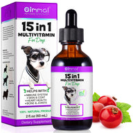 Oimmal 15 in 1 Multivitamin Drops for Dogs