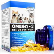 Oimmal Omega-3 Fish Oil Soft Gels for Pets