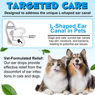 Oimmal Pets Ear Drops 60ml - 1Pack