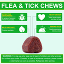 Oimmal 150pcs Dog Flea & Tick Chews (Peking Duck Flavor) - 2Pack