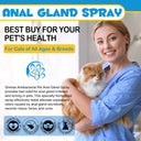 Oimmal Antimicrobial Anal Gland Spray for Cat - 2Pack