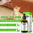 Oimmal Cat Hairball Support Drops 60ml - 1Pack