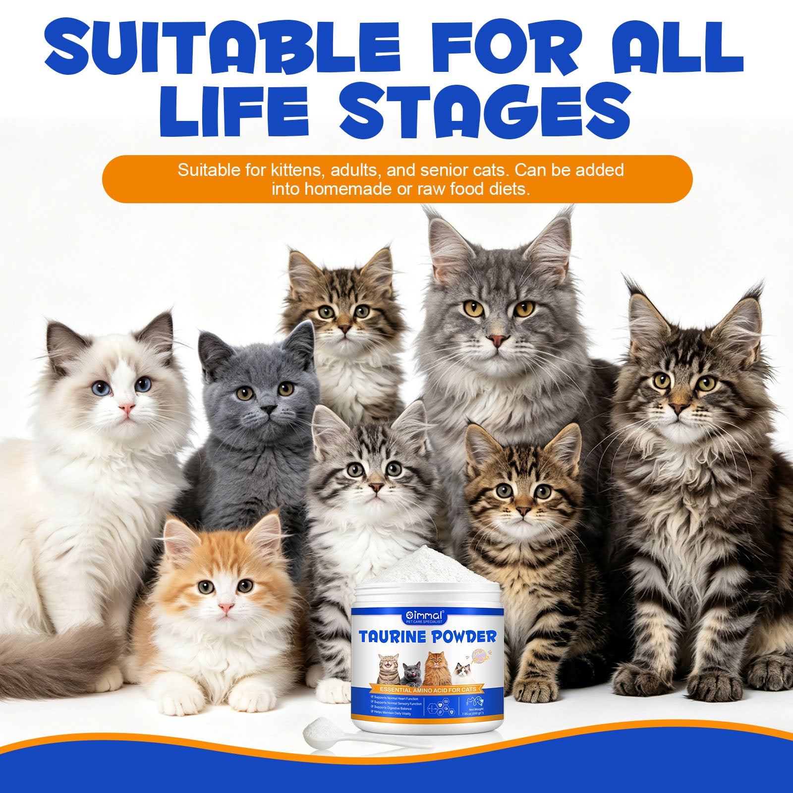 Oimmal Cat Taurine Powder - 1Pack