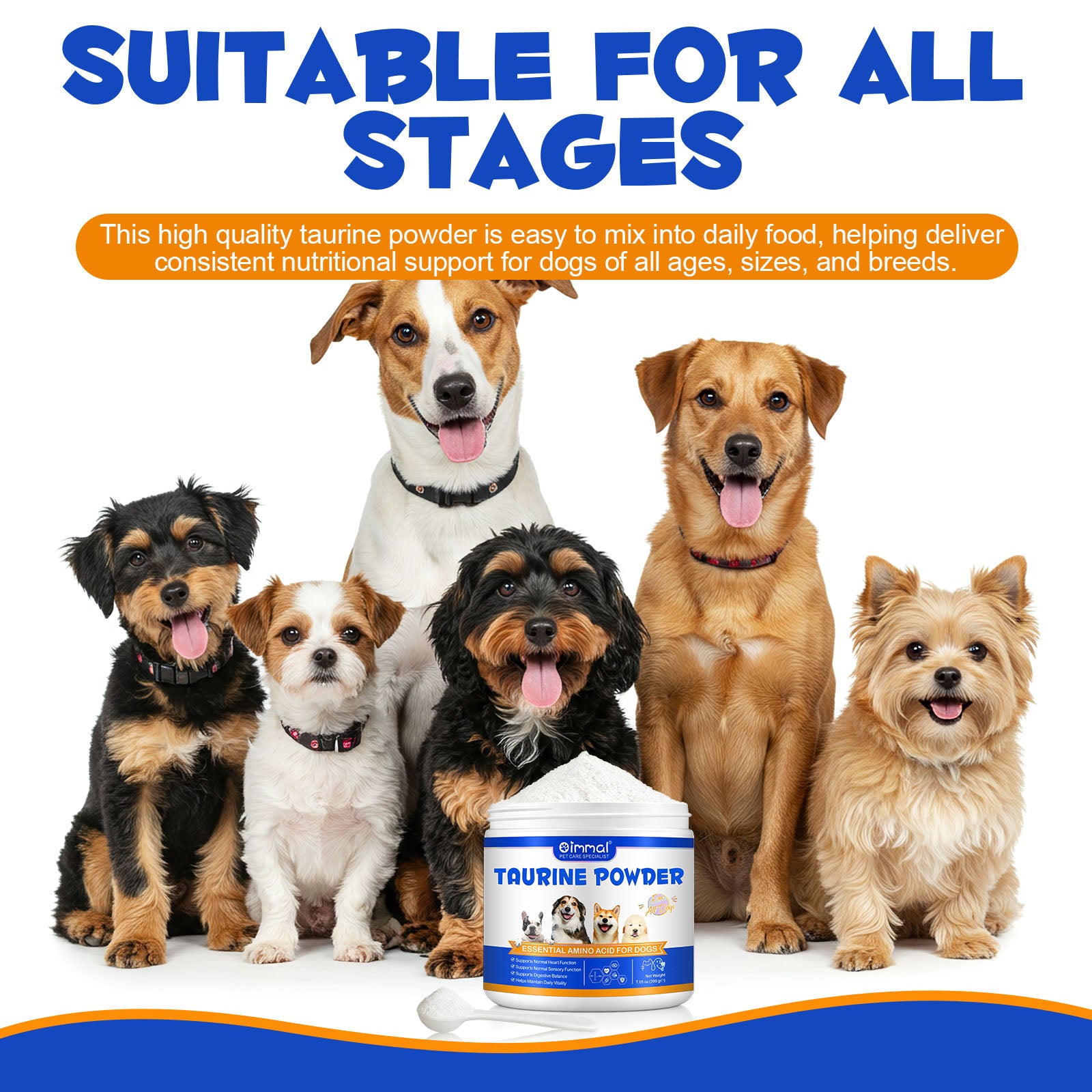 Oimmal Dog Taurine Powder - 1Pack