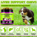 Oimmal 150pcs Dog Liver Support Chews - 2Pack