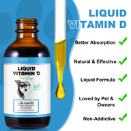 Oimmal Liquid Vitamin D Drops for Dogs