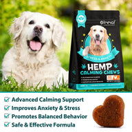 Oimmal Hemp Calming Chews - 60 Chews / Chicken Flavor