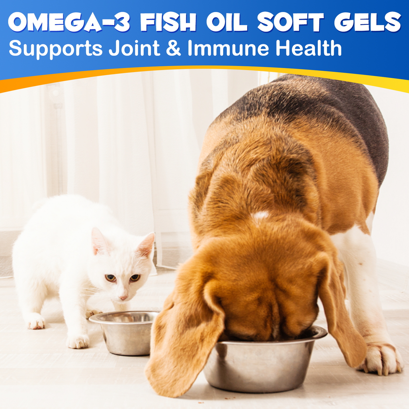 Oimmal Omega-3 Fish Oil Soft Gels for Pets