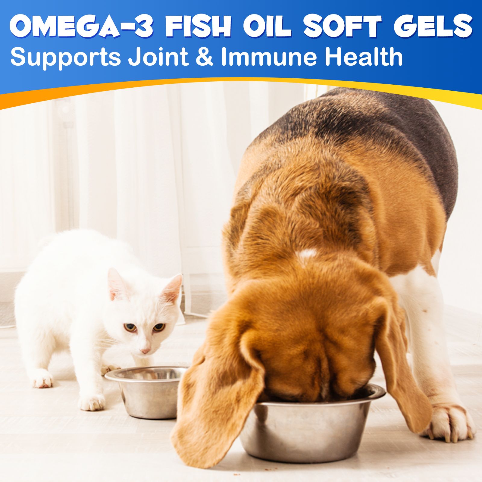 Oimmal Omega-3 Fish Oil Soft Gels for Pets