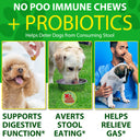 Oimmal No Poo +Probiotics Immune Chews