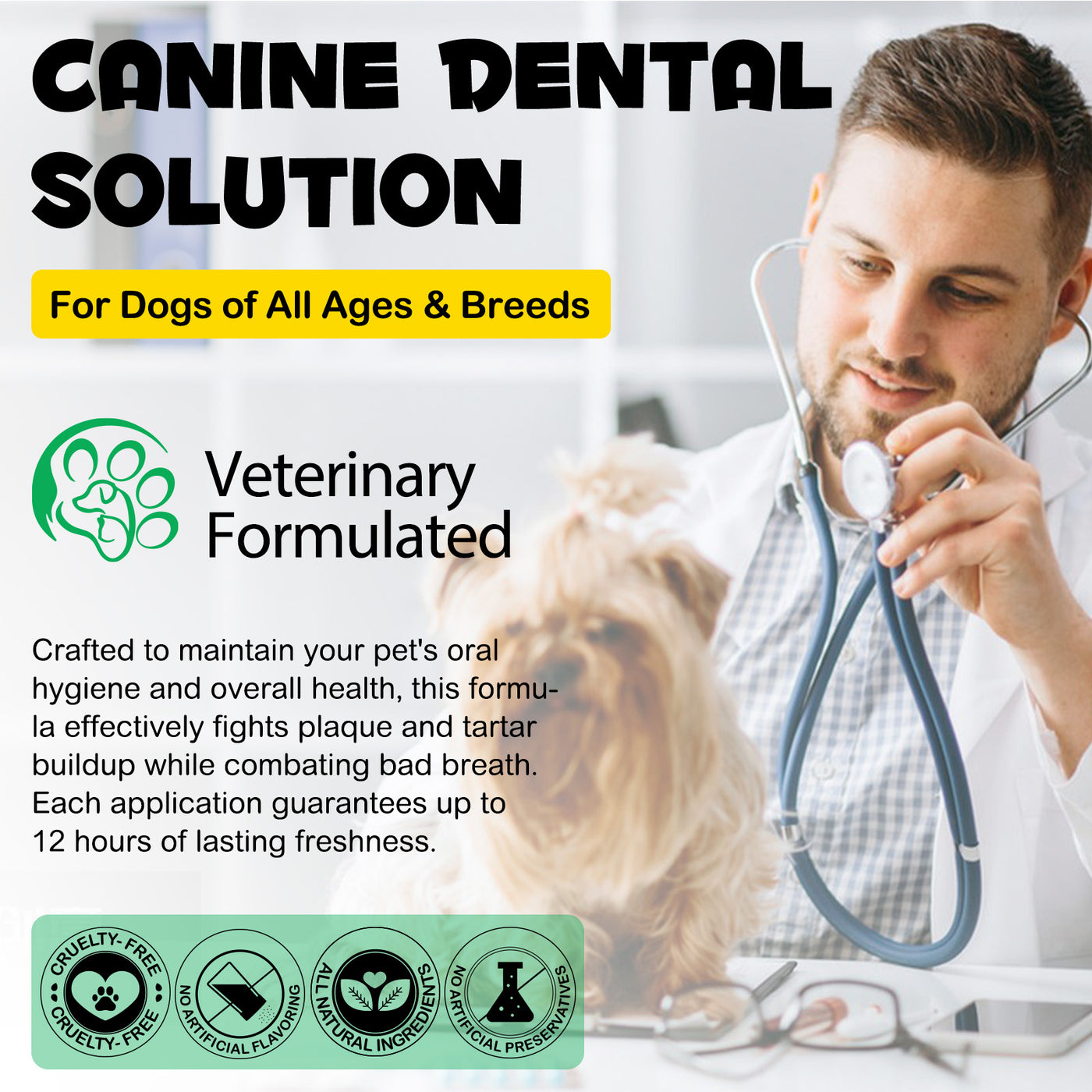 Oimmal 6-in-1 Canine Dental Solution