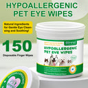 Oimmal 150P Hypoallergenic Pet Eye Wipes