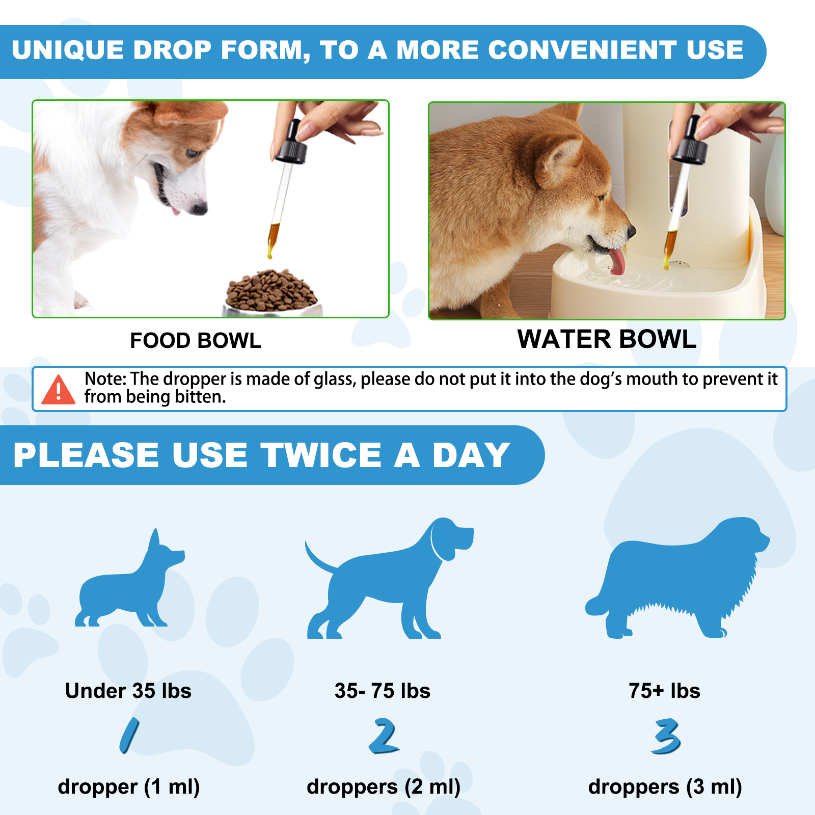 Oimmal Liquid Vitamin D Drops for Dogs