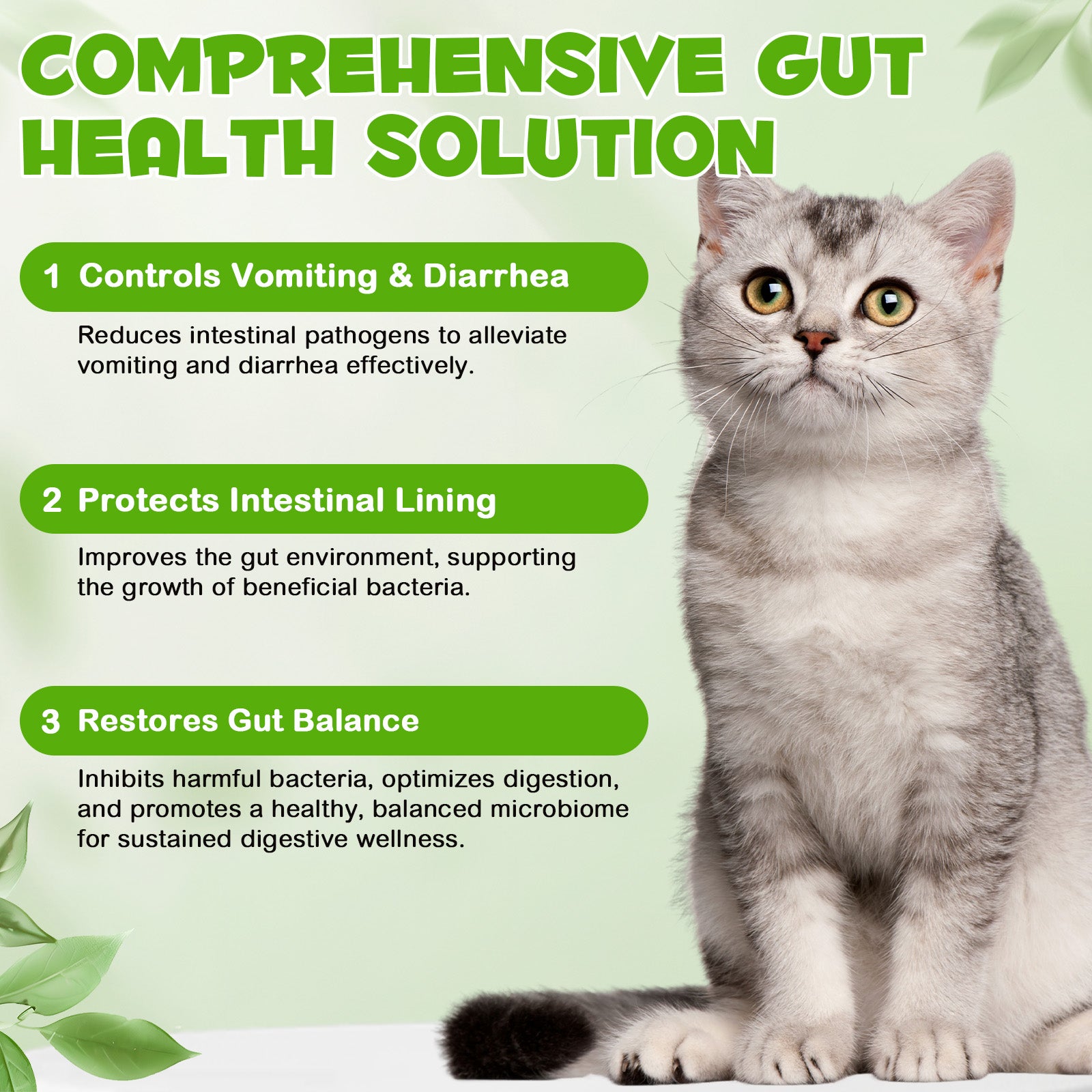 Oimmal Cats 3in1 Probiotic Drops - 1Pack