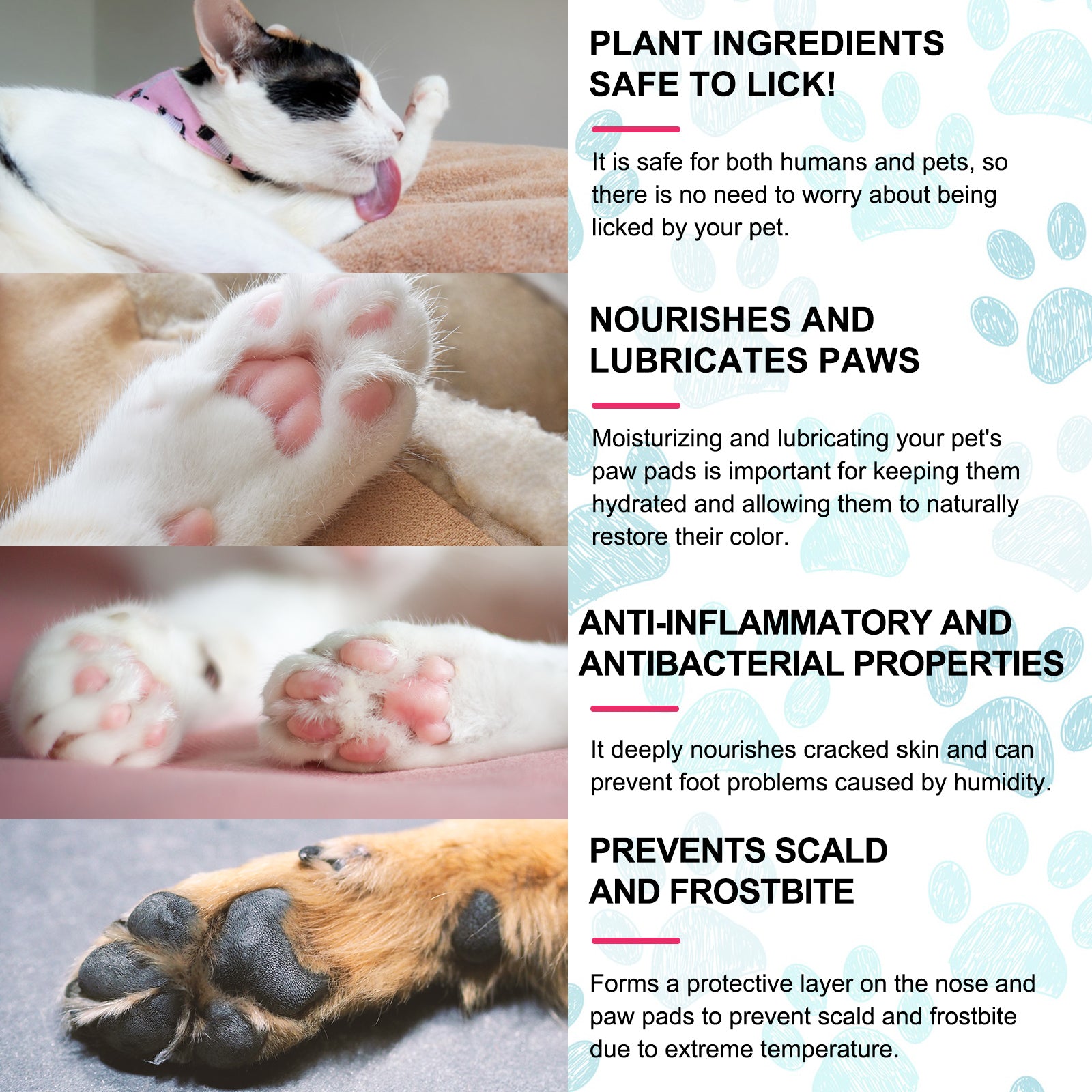 Oimmal Pet Paw Balm Stick - 2Pack