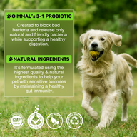 Oimmal 3-in-1 Probiotic Drops for Dogs - LOT of 2