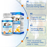 Oimmal Omega-3 Supplement for Dogs - 2 Packs