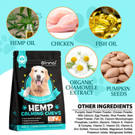 Oimmal Hemp Calming Chews - 60 Chews / Chicken Flavor