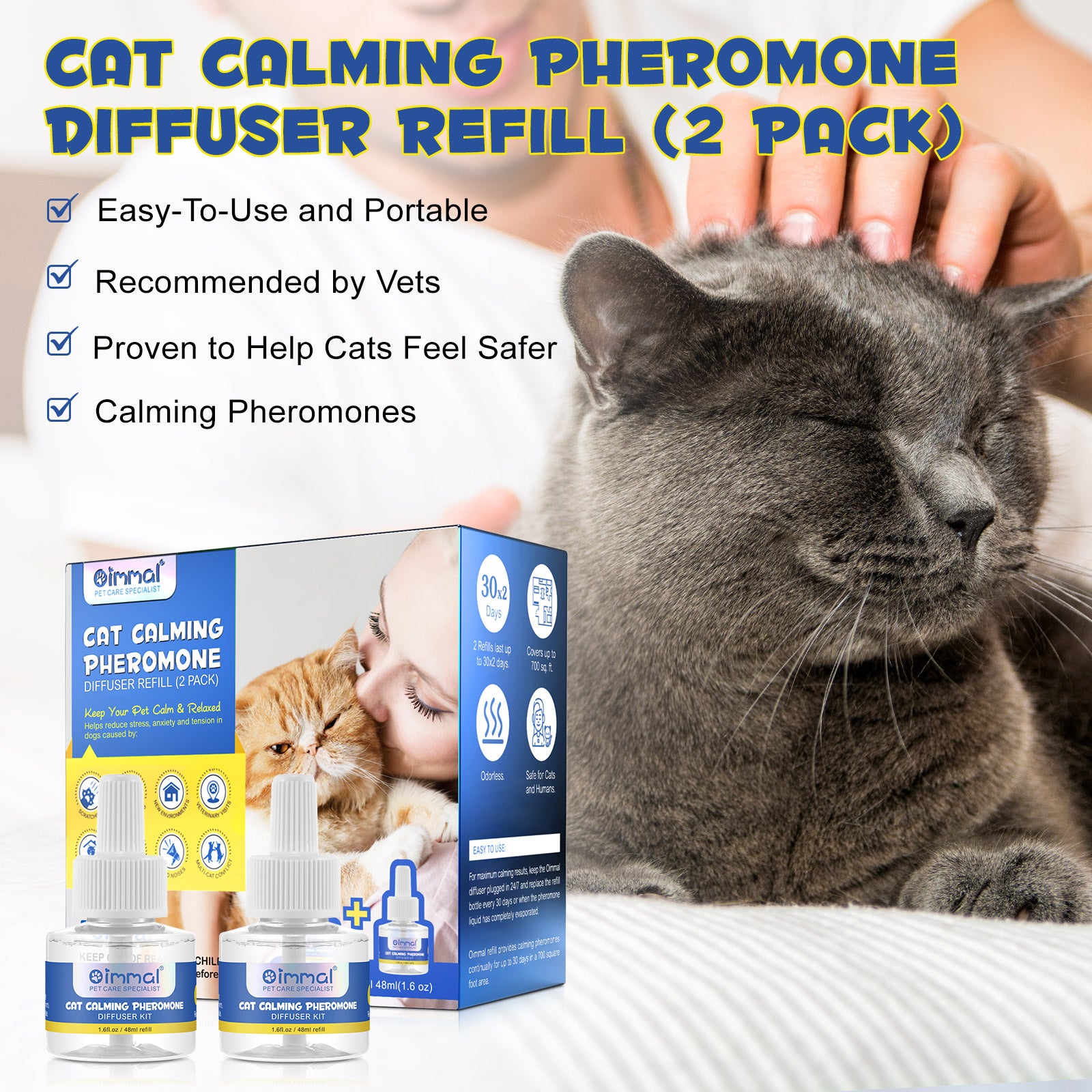 Cat relaxing pheromone hotsell