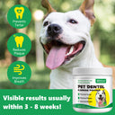 Oimmal Pet Dental Cleaning Powder 80g + 50P Teeth Cleaning Wipes