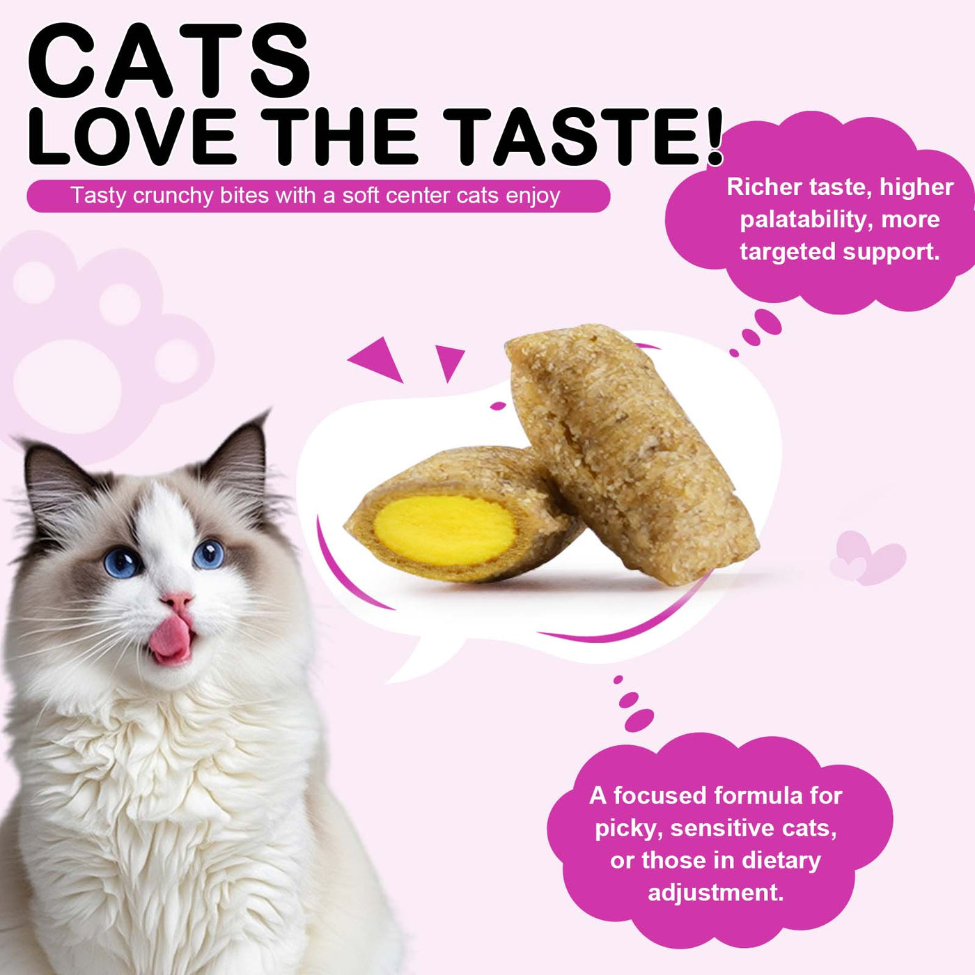Oimmal Cat 15in1 Multivitamin Chews 100g - 2Pack