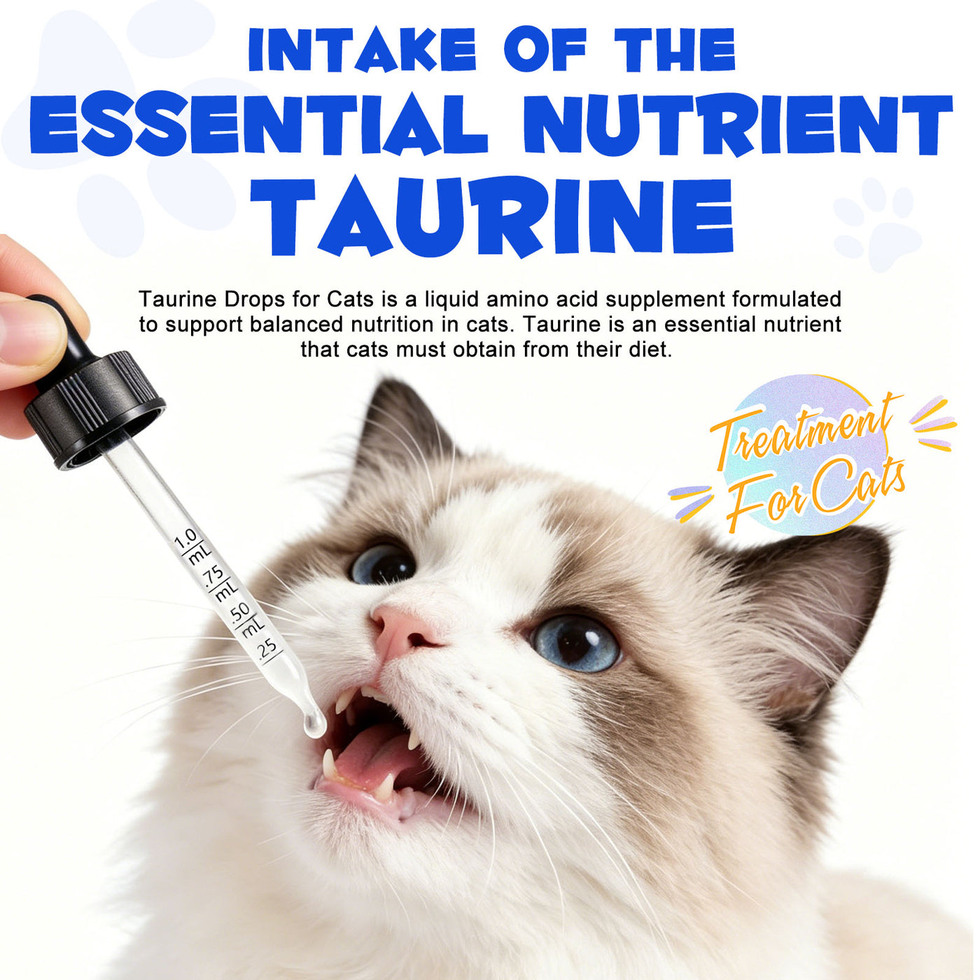 Oimmal Taurine Drops for Cat - 1Pack