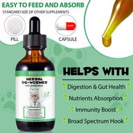 Oimmal Herbal De-Wormer Drops for Cat