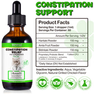 Oimmal Constipation Relief Drops for Cat - 2Pack