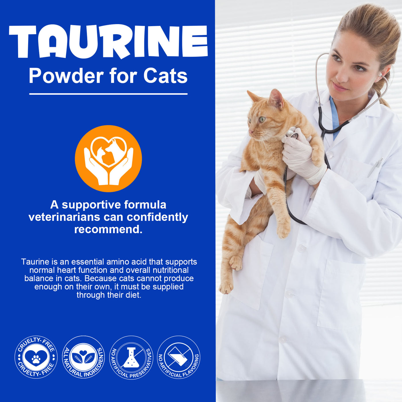 Oimmal Cat Taurine Powder - 1Pack