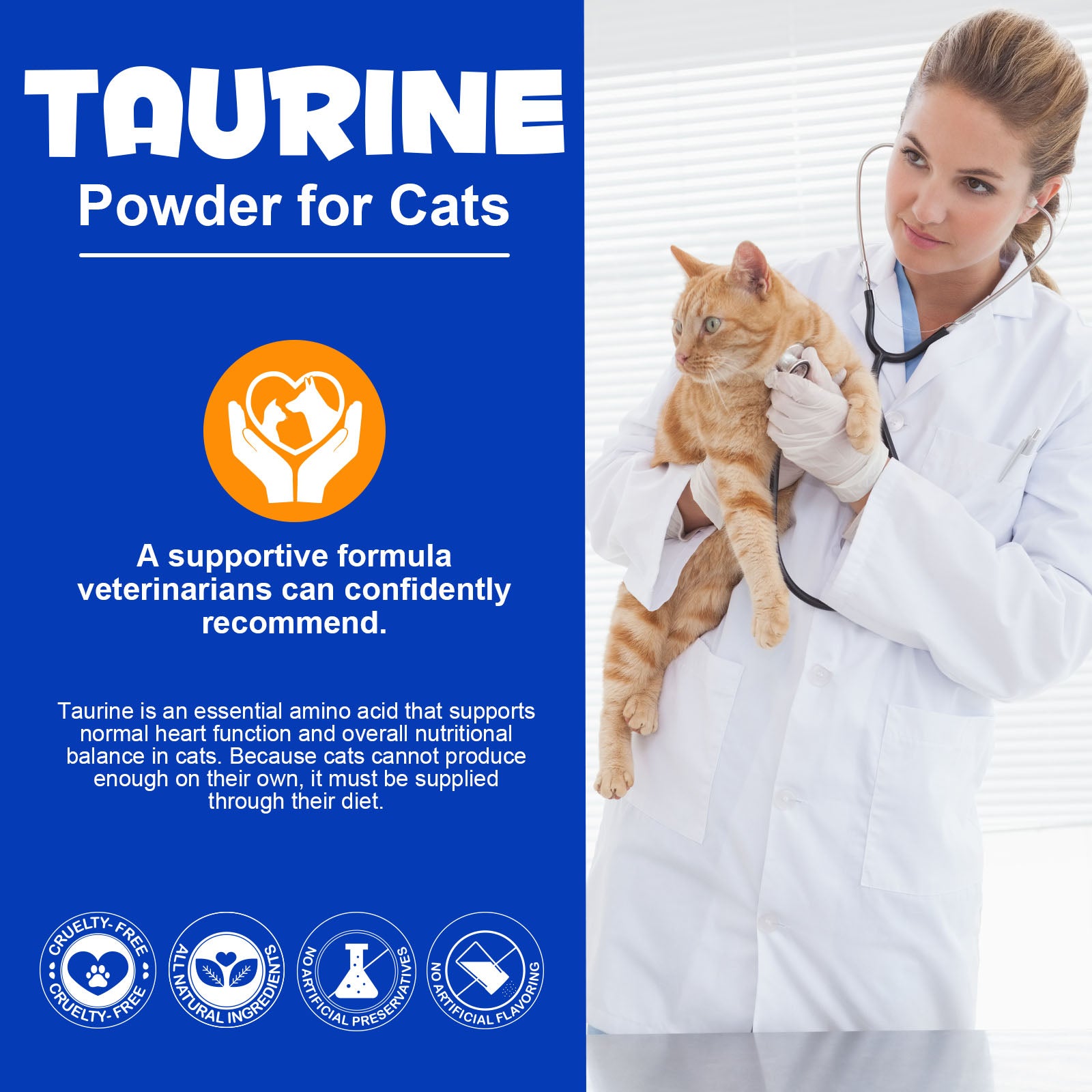 Oimmal Cat Taurine Powder - 1Pack