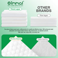 Oimmal Pets Cleaning Gloves Wipes - 10P - 2Pack