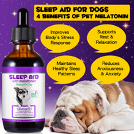 Oimmal Sleep Aid Drops for Dogs - LOT of 2