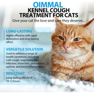 Oimmal Kennel Cough Treatment for Cats - 2Pack