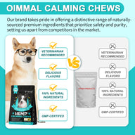 Oimmal Hemp Calming Chews - 60 Chews / Duck Flavor