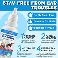 Oimmal Pets Ear Drops 60ml - 2Pack