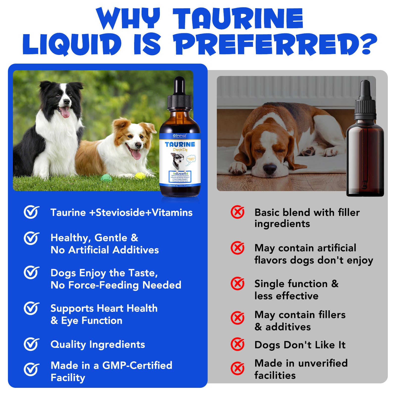 Oimmal Taurine Drops for Dog - 1Pack