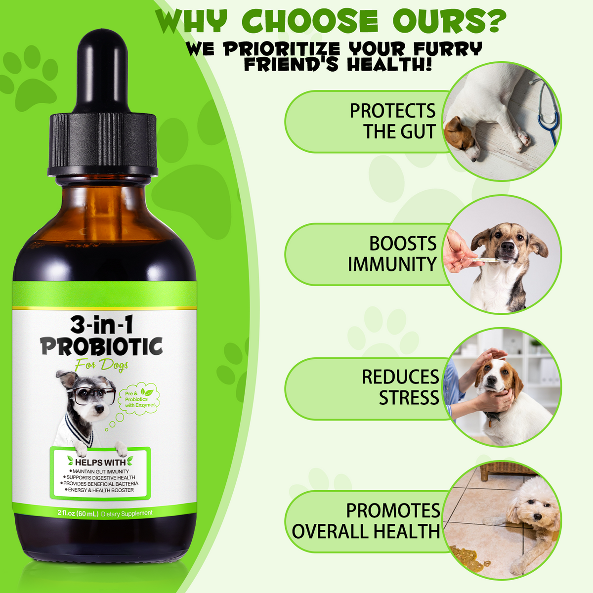 Grain Free Prebiotic Dog Food For Dogs With Arthritis Made In America photo