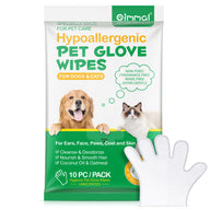 Oimmal Pets Cleaning Gloves Wipes - 10P