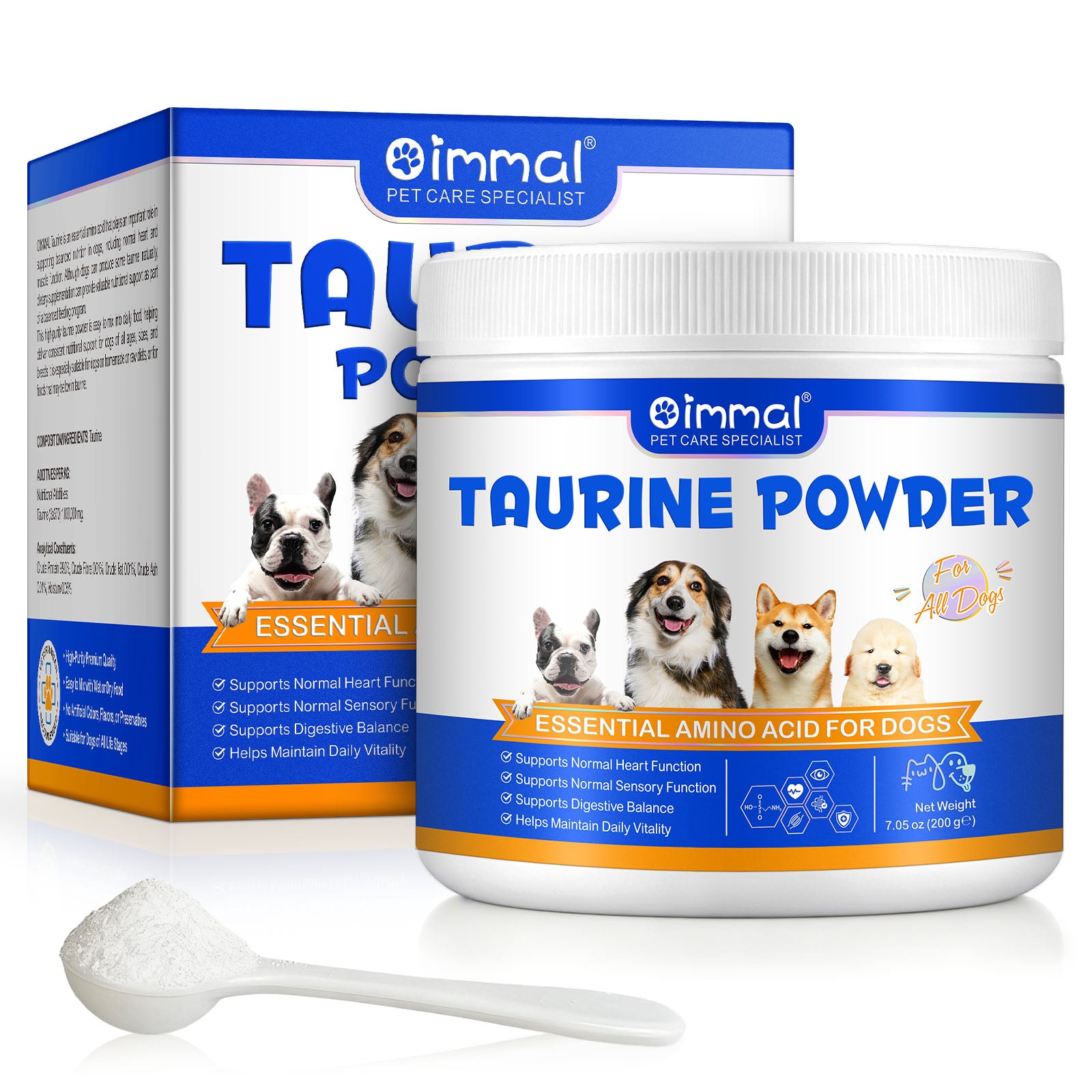 Oimmal Dog Taurine Powder - 1Pack