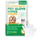 Oimmal Pets Cleaning Gloves Wipes - 8 Pack