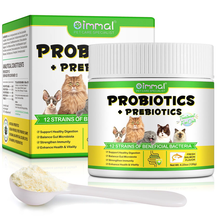 Oimmal Cat Probiotics Powder 120g - 2Pack