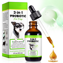 Oimmal 3-in-1 Probiotic Drops for Dogs - LOT of 2