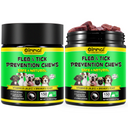Oimmal 150pcs Dog Flea & Tick Chews (Peking Duck Flavor) - 2Pack