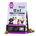 Oimmal 15-IN-1 Multivitamin Soft Chews for Dogs