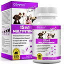 Oimmal 15-IN-1 Multivitamins Supplement for Dogs - 2 Packs